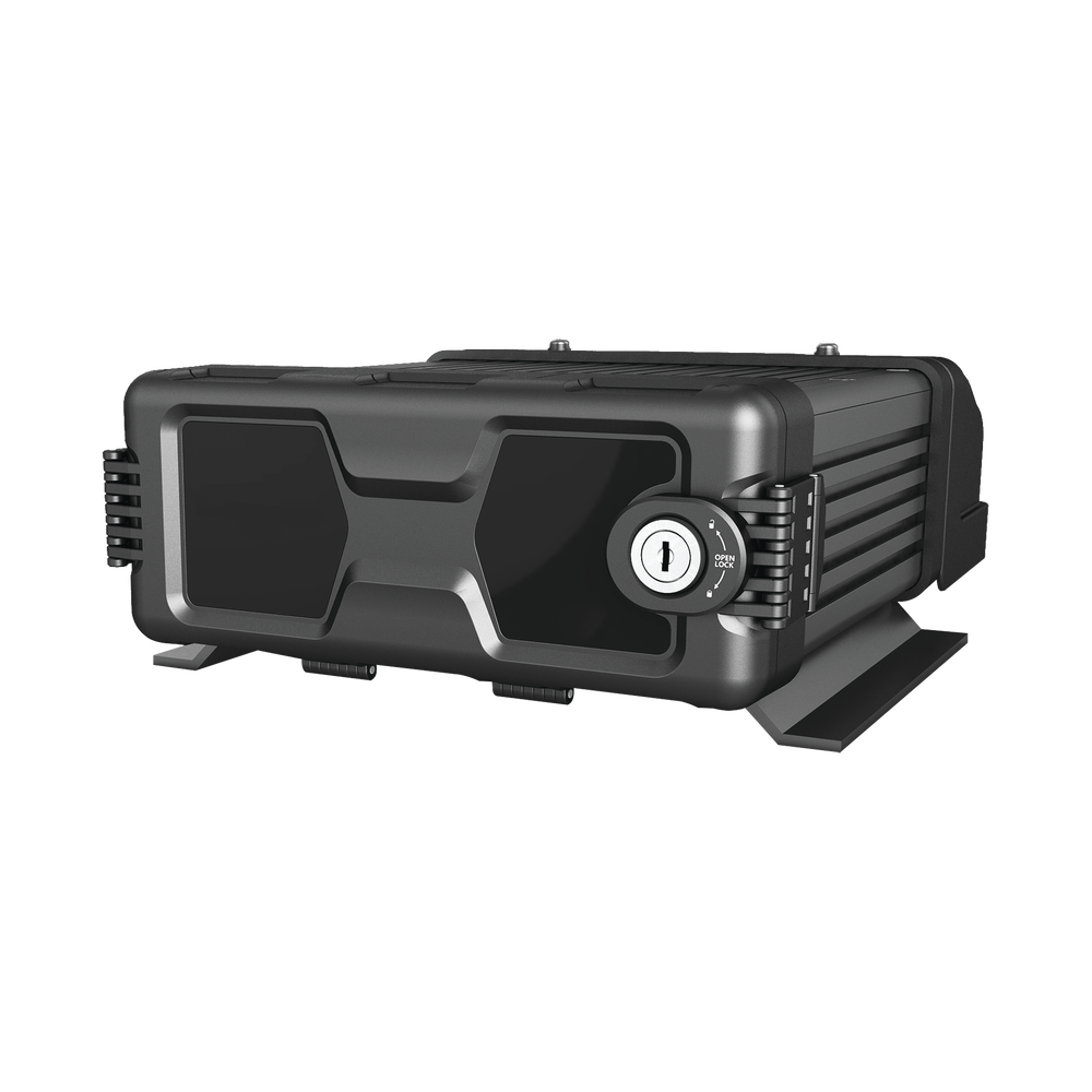 MDVR móvil híbrido de 12 canales, soporta 8 canales AHD hasta 2MP + 4 canales IP de 2MP