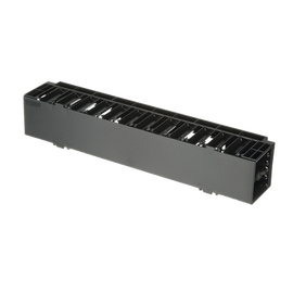 Organizador de Cables Horizontal NetManager, Sencillo (Solo Frontal), Para Rack de 19in, 2UR
