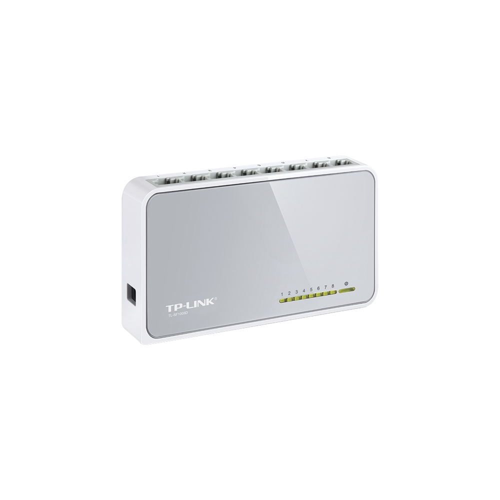 TP-Link TL-SF1008D 8-Port 10/100Mbps Desktop Switch - Conmutador - 8 x 10/100 - sobremesa