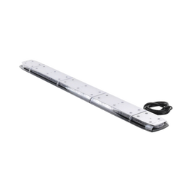 Barra de luces de 48 Pulgadas, 240 Led, Dual Color Ámbar/Claro, Montaje Permanente, Ideal para Seguridad Privada