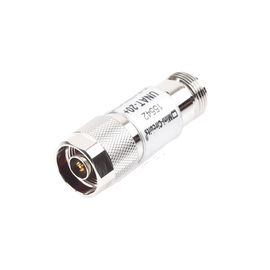Atenuador 20 dB, 0.5 W, Conectores N Macho-Hembra, CD-6 GHz.