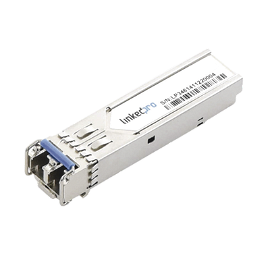 Transceptor Óptico Industrial SFP+ (Mini-Gbic) / Monomodo 1310 nm / 10 Gbps / 10GBASE-LR / Conectores LC/UPC Dúplex / DDM / Hasta 10 km