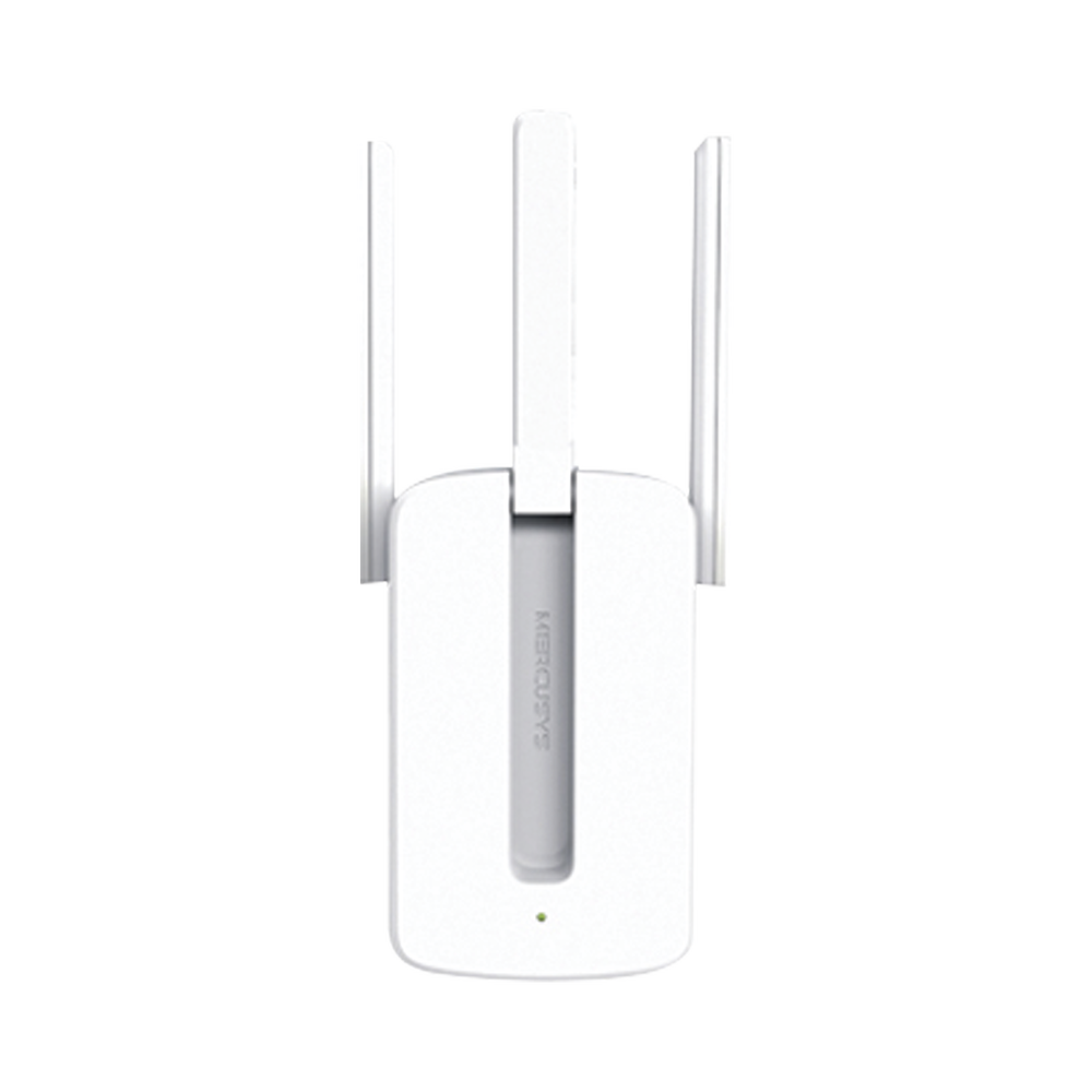Repetidor / Extensor de Cobertura WiFi N, 300 Mbps, 2.4 GHz y 3 antenas externas.