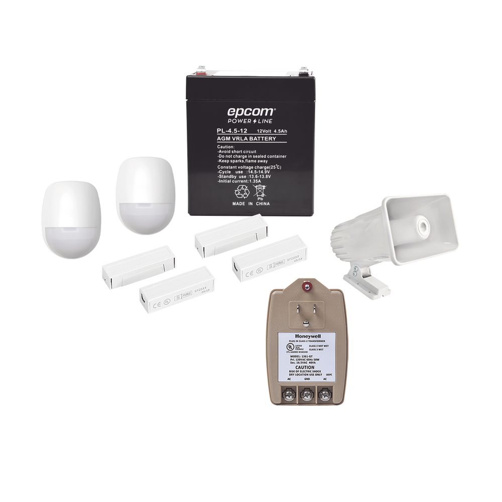 Kit de Accesorios para Sistemas de Alarma Cablebeados