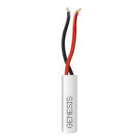 Bobina de 305 Metros de Cable / 2x22 AWG / Color Blanco / Uso Interior / Riser / Para Sistemas de Intrusión y Automatización