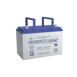 Batería 12V, 78.6AH, Para Respaldo, Tecnologías AGM/VRLA, 10-12 Años Vida Útil, Terminales T6, Reconocida UL