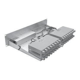Multiacoplador de 24 Canales, 400-512 MHz, 40 MHz de Ancho de Banda y Ganancia de 0-12 dB.
