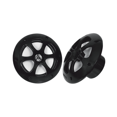 Par de altavoces fabricado en grado marinos en color negro de 6.5