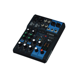 Mezcladora de Audio | 6 Canales | 2 entradas de micro/6 de línea (2 mono + 2 estéreo) | Efectos Integrados | Alimentación Phantom