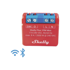 Mini Interruptor inteligente con Wi-Fi, medición de consumo, 1 canal 8A, compatible con asistentes de voz Alexa y GoogleHome