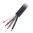 Cable de Uso Rudo 4 Hilos Calibre 16 AWG, Hasta 600 V. Rollo de 100 m.