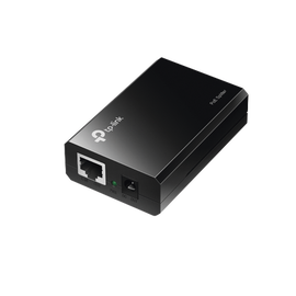 Splitter PoE  (15W) / Potencia de Salida Seleccionable (5 , 9 o 12 Vcc) / 2 puerto 10/100/1000 Mbps / Plug and Play