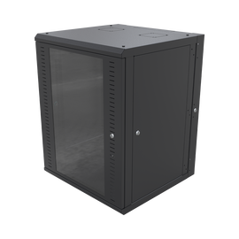 Gabinete Abatible de Pared (Con Marco Trasero) con Rack 19
