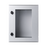 Gabinete de Poliéster IP65 Puerta Transparente, Uso en Intemperie (400 x 500 x 200 mm) con Placa Trasera Interior (Incluye Chapa y Llave).