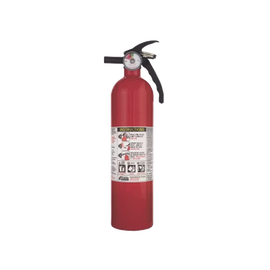 Extintor Desechable de Polvo Químico Seco │ Fuegos Clase A, B y C│ Soporte Metalico │ Pieza de 2.5 lb