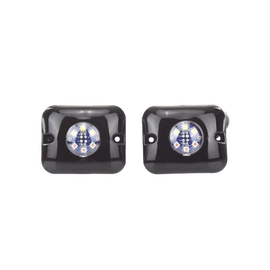 Estrobos Ocultos de 6 LED, Color ámbar / claro