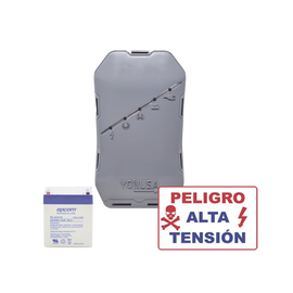 KIT deEnergizador 12,000Volts - .5 Joules / 500 Mts Lineales de Protección / Cercas Electrificadas / Llavero Incluido