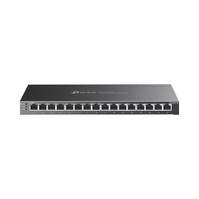 TP-LINK Switch  JetStream 16-Port Gigabit Smart Switch with 8-Port PoE+