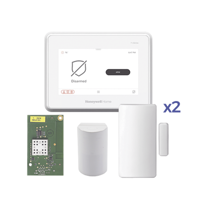 Sistema de Alarma con Pantalla Touch de 7