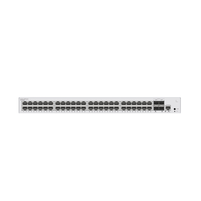 Switch Gigabit Administrable Capa 3 / 48 puertos 10/100/1000 Mbps / 4 Puertos SFP+ Uplink / iStack / Administración Nube Gratis