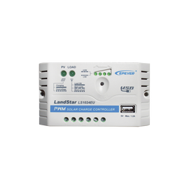 Controlador Solar PWM 12/24 V 10 A, Salida USB