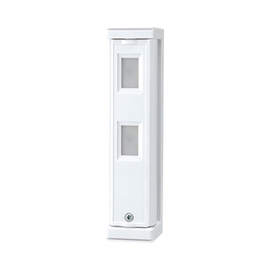 Sensor de Movimiento con función Anti mascara / Tipo Cortina / Ajuste de detección 2m o 5m / 100% Exterior / Cableado/Compatible con cualquier panel de alarma / Proteja fachadas, puertas, ventanas, balcones y mas!