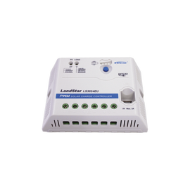 Controlador Solar PWM 12/24 V 30 A, Salida USB