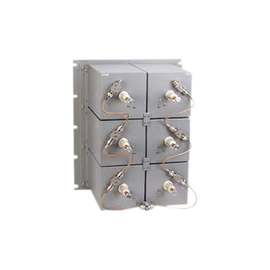 Duplexer UHF, 440-512 MHz, 6 Cavidades de 7 in por Lado, 750 MHz (Min.) Separación Tx-Rx, 200 Watt, N Hembras.