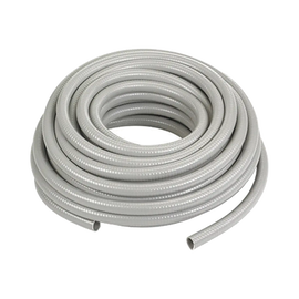 1 Pie de Manguera hermética tipo PolyTuff no metálica, gris de 1 1/2