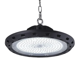 Campana Led Industrial UFO / 200 W / Suspendido / 85 - 265 Vca / Luz Fría (6500°K).