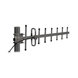 Antena Yagi 360-380 MHz, 10dB Ganancia, 7 Elementos, Anodizada en Negro, 250 Watt, N Macho. Antena Yagi 360-380 MHz, 10dB Ganancia, 7 Elementos, Anodizada en Negro, 250 Watt, N Macho.