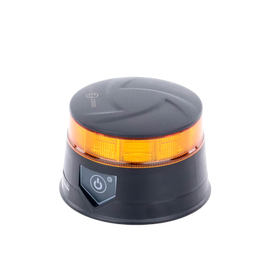 Baliza LED Recargable, Compacta y Discreta Color Ámbar