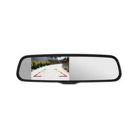 Espejo retrovisor con Pantalla LCD con atenuación automática cuenta con entradas de video duales