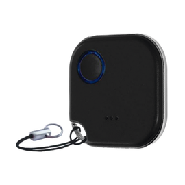 Botón Bluetooth Inalámbrico color Negro, programe escenas de Shelly y ejecútelas con uno o varios clic