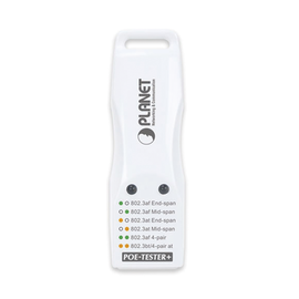 Probador Power Over Ethernet Compacto para Estandares IEEE 802.3af/at/bt