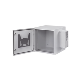Gabinete Industrial ProTek de Puerta Sólida, Protección NEMA Tipo 4/12; IP66, Fabricado en Acero, 19 UR, Color Gris Claro