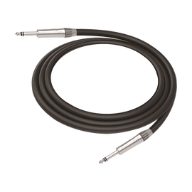 Cable de Audio | Plug 1/4 in a Plug 1/4 in Stereo | Carcasa Cromada | Conectores Seetronic | Longitud 3m
