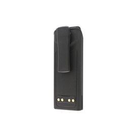 Batería Li-Ion para radio EF JOHNSON VP600 4400 mAh, 7.4 V 32.6 Wh, WP IP68. Clip incluido