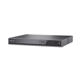 NVR 8 Megapixel (4K) / 16 Canales / 16 Puertos PoE+ / H.265 / Incluye 2 HDD de 8 TB (2 Bahias de Disco Duro) / ONVIF / NDAA / Soporta IA / Serie 35 / Audio y Alarmas I/O / Honeywell Security
