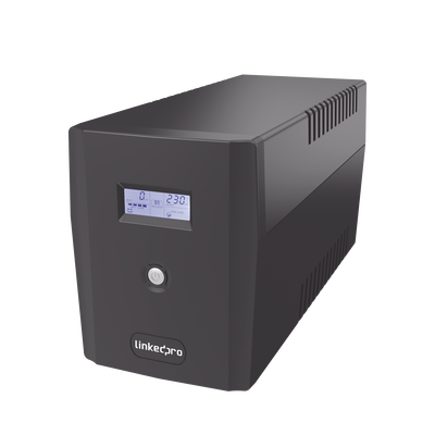 UPS, L/NTERACTIVA, 1500VA/900W 6 CONTACTOS NEMA 5-15R C/PANTALLA LCD Y PROTECCION RJ45/USB