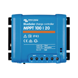 BlueSolar MPPT 100/20. Controlador Solar MPPT 20A, Voltaje Selección Automática: 12/24/48 Vcc.