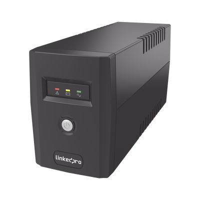 UPS L/INTERACTIVA  800VA/480W, 6 TOMAS 5-15R, REGULADOR D/VOLT., PROT. RJ45 + USB