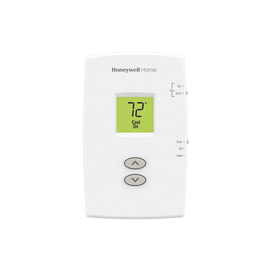 Termostato para sistemas de una sola etapa calor y frio, no programable vertical PRO 1000