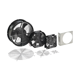 Ventilador Axial Compacto, de 4 Pulgadas, 100 CFM, 115 Vca, De Acero, Color Negro