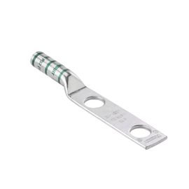 Conector de Compresión de Cobre con 2 Orificios 3/8