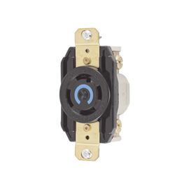 Receptáculo con Bloqueo de Media Vuelta Industrial 30 A 250 V CA / 3 Polos 4 Hilos / Nema L15-30R.