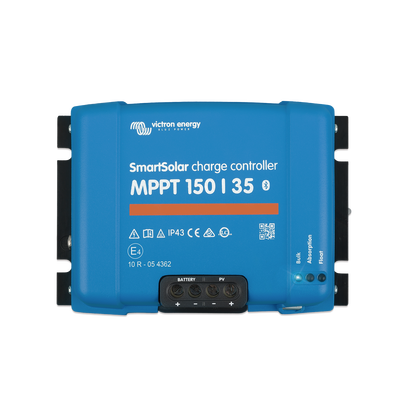 BlueSolar MPPT 150/35. Controlador Solar MPPT 35A, Voltaje Selección Automática: 12/24/36/48 Vcc.