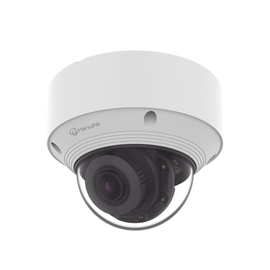 Cámara IP Tipo domo Antivandálica 5 Megapíxel / Lente Varifocal 3.2 - 10mm / IR 30M / WDR 120db / IP66 / H.265 & WiseStream / Inteligencia Artificial Deteccion de Personas y vehiculos