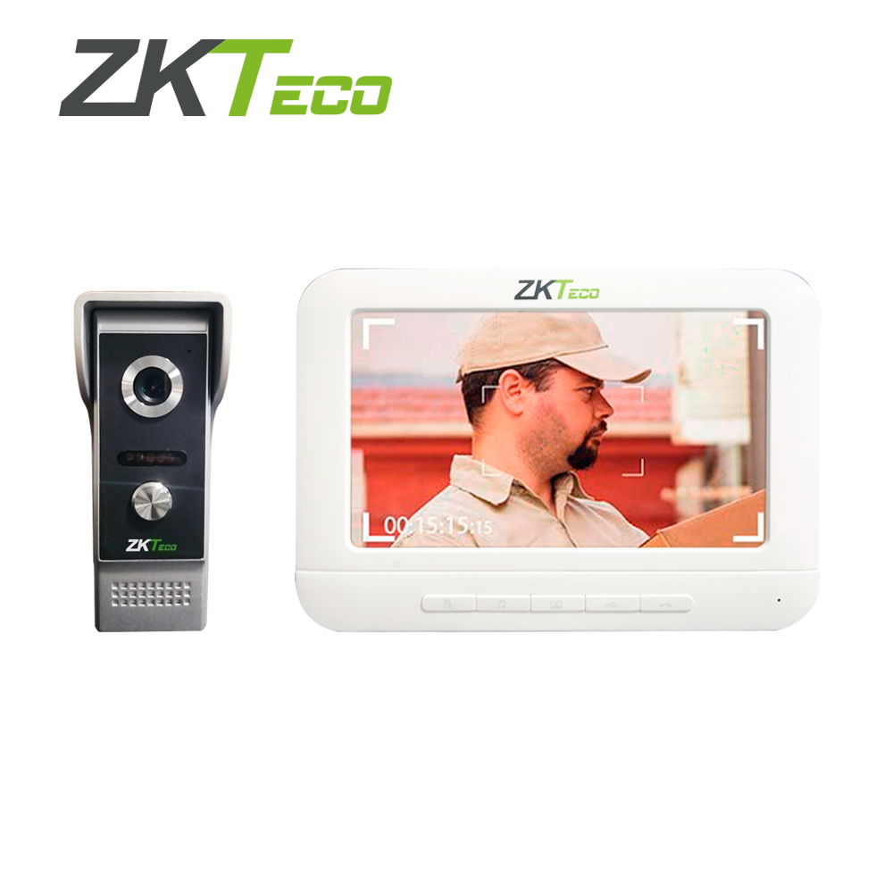KIT DE VIDEOPORTERO VDPO3-B3 ZKTECO INCLUYE FRENTE DE CALLE VDPO3 MAS MONITOR VDPI-B3 4 HILOS INCLUYE FUENTE DE 12V PERMITE LA APERTURA DE UNA PUERTA KIT DE VIDEOPORTERO VDPO3-B3 ZKTECO INCLUYE FRENTE DE CALLE VDPO3 MAS MONITOR VDPI-B3 4 HILOS INCLUYE FUENTE DE 12V PERMITE LA APERTURA DE UNA PUERTA