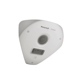 Camara de Esquina IP 5 Megapixel / Lente Fijo 2.3 mm / 6 mts IR Invisible / NDAA / Fisheye / H.265 /  Exterior IP66 / NEMA 4X / Antivandálica IK10 / PoE / Alarmas I/O / Serie 60 / Honeywell Security / Micrófono Interconstruido / Audio I/O
